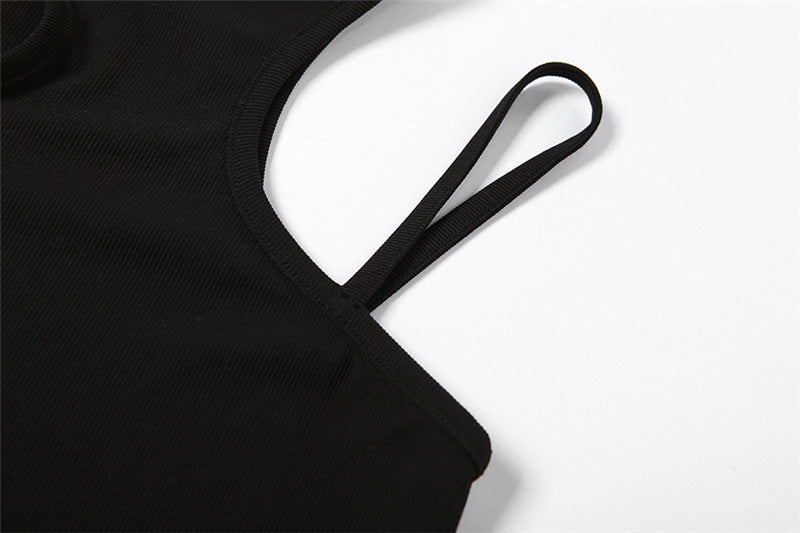 Black Cut-Out Long Sleeve Bodysuit