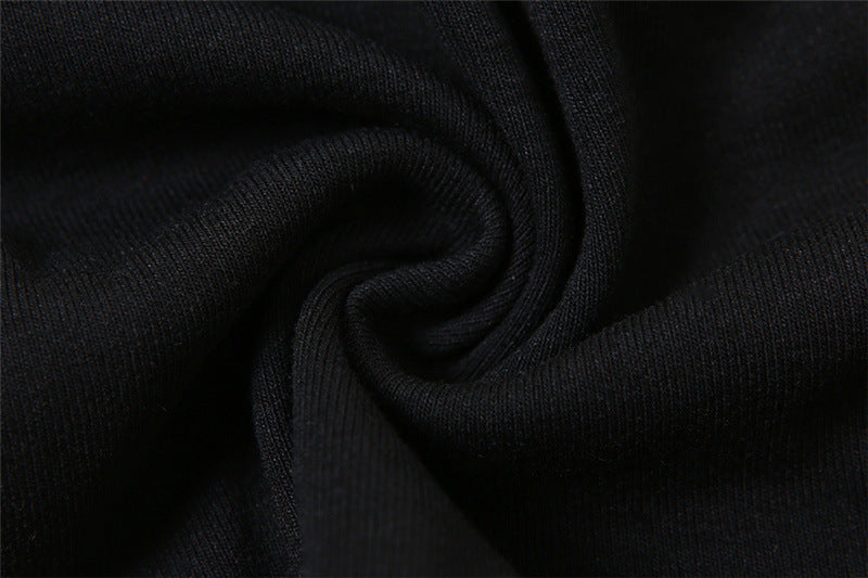 Black Sheer Mesh Long Sleeve Bodysuit