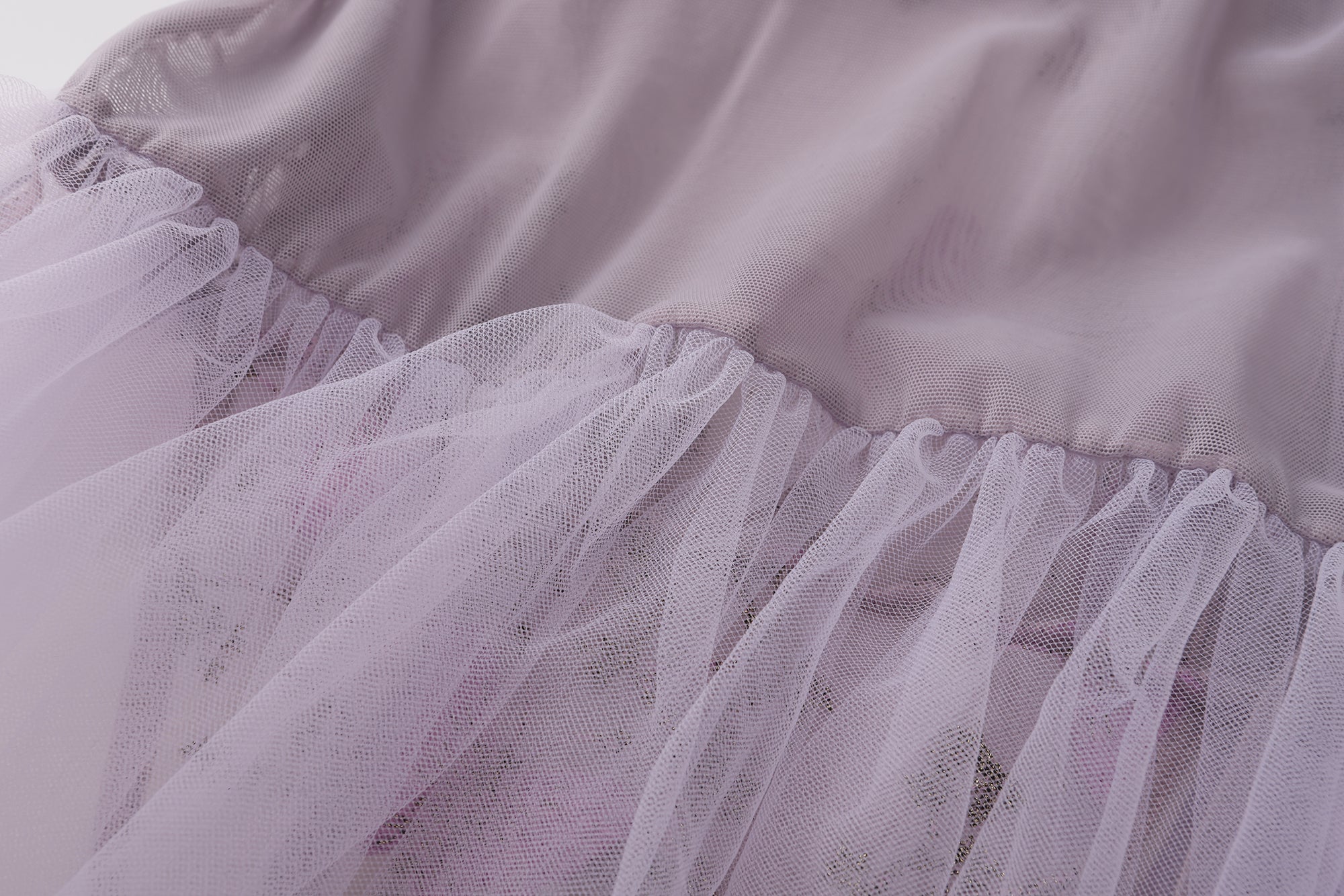 Butterfly Embroidered Mesh Tulle Dress