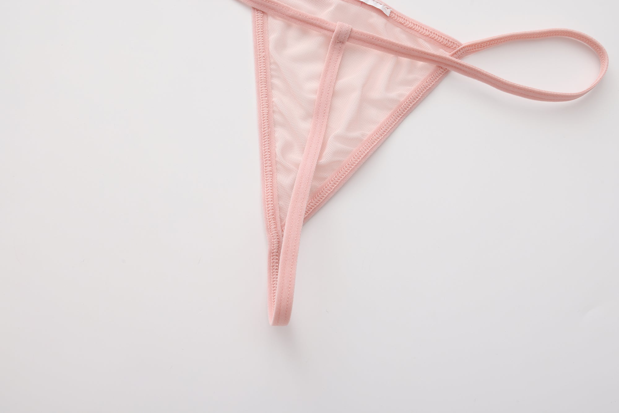 Lace Trim Mesh Babydoll Nightdress