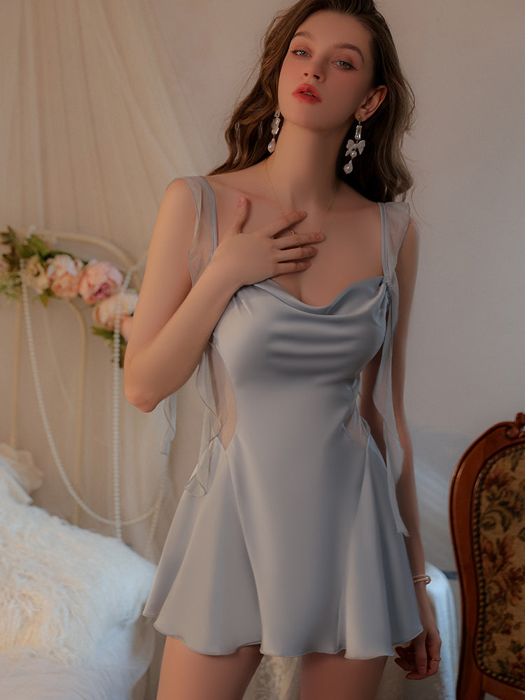 Romance Satin Slip Dress