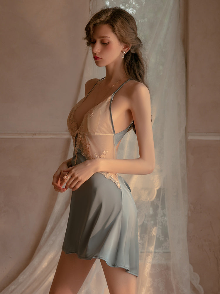 Robe nuisette de soirée enchantée