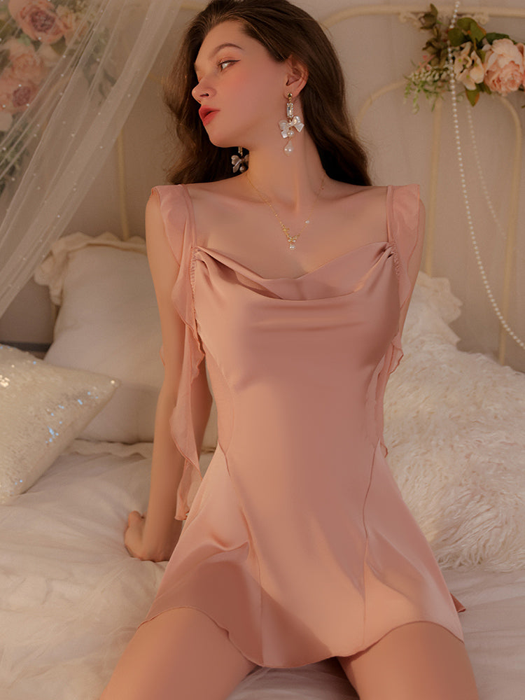 Romance Satin Slip Dress