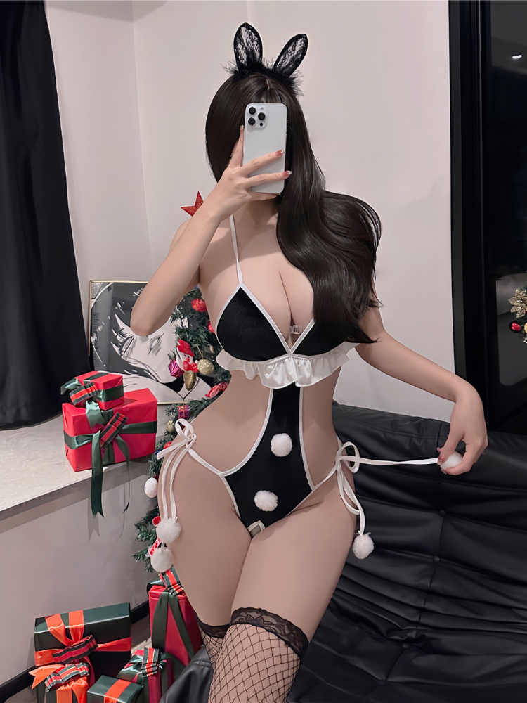 Black Christmas sexy costumes