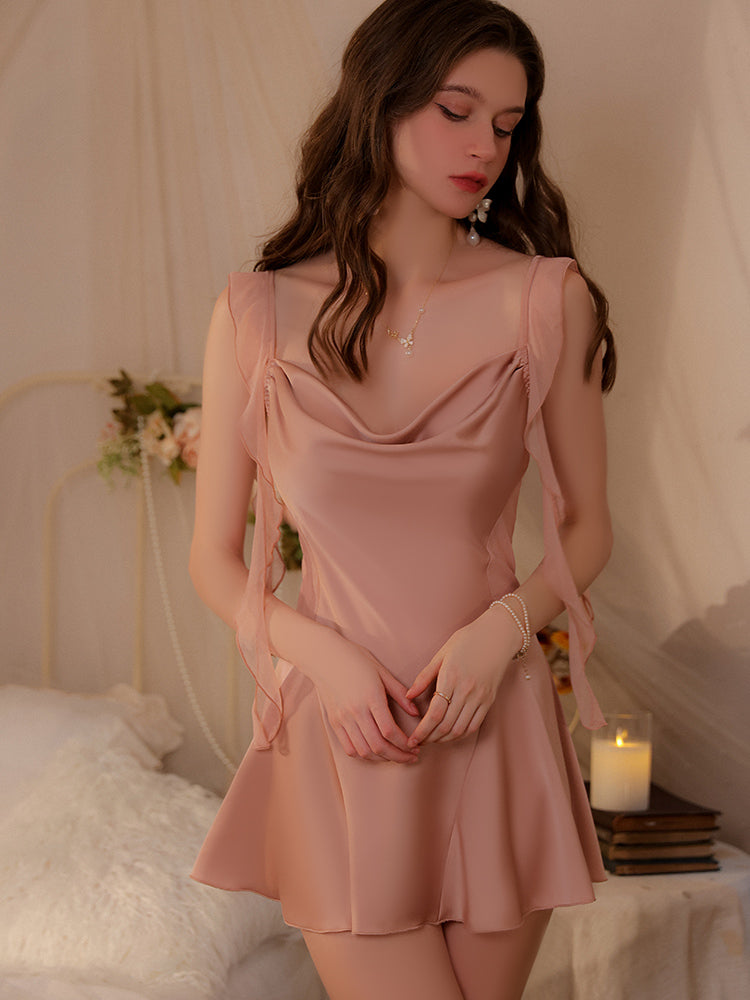 Romance Satin Slip Dress