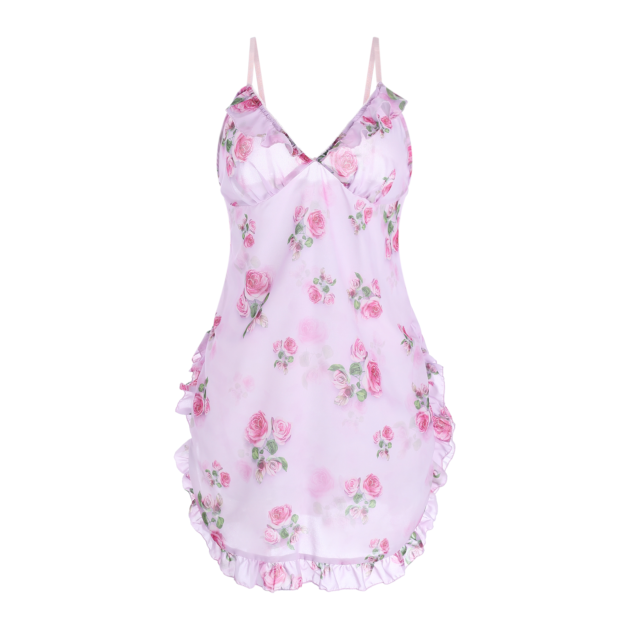 Robe nuisette fleurie