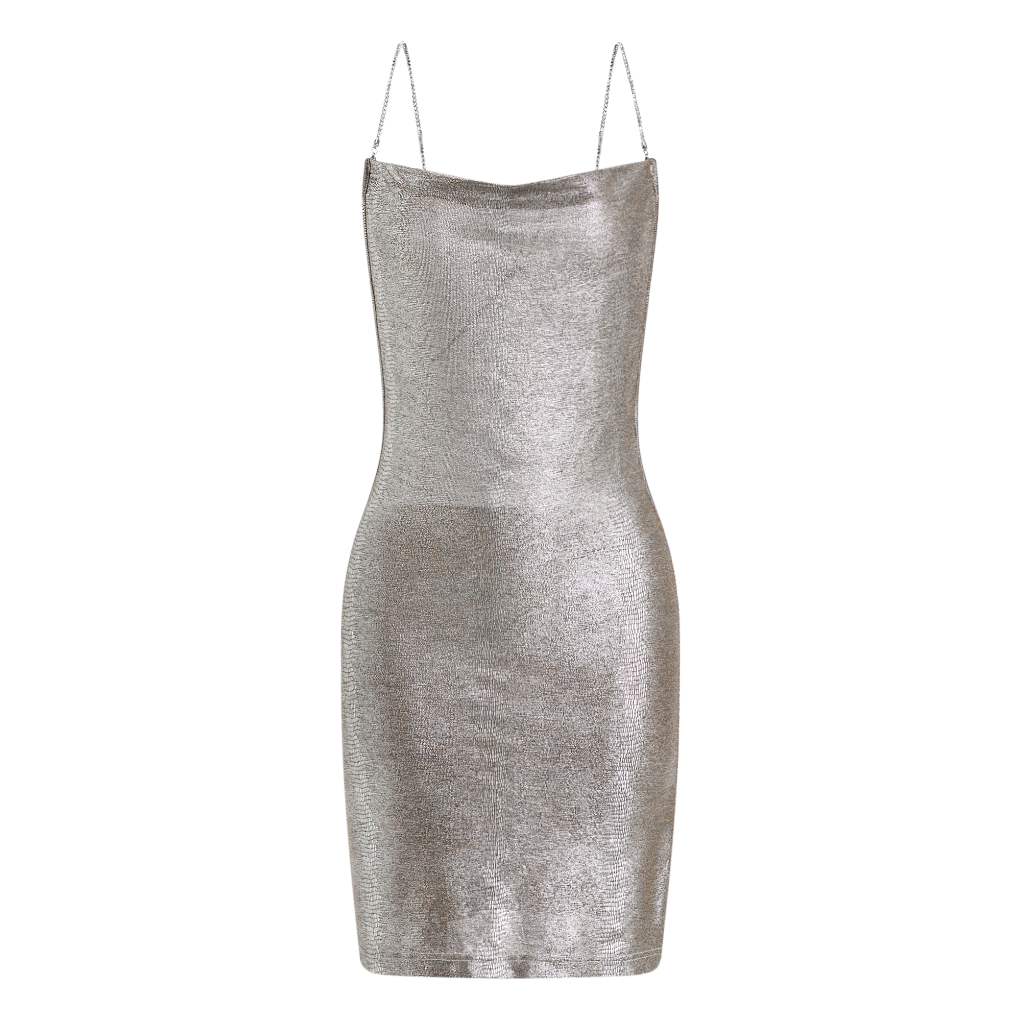 Sparkle and Shine Slip Dress with Sleek Silhouette