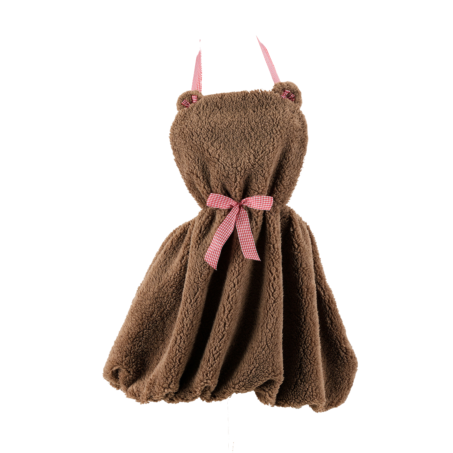 Cozy Teddy Bear Fleece Dress